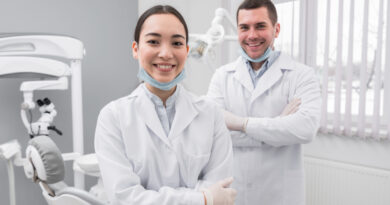 parceria entre dentista